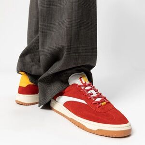 Oncept Panama Sneaker in Panama Red. Lightly used condition.